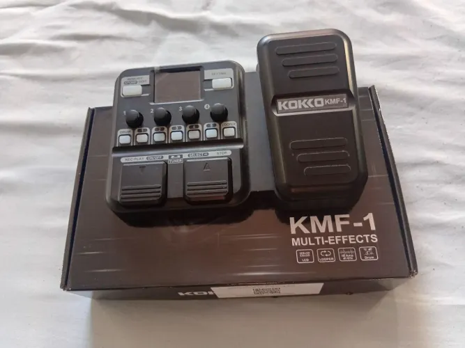 Vendo pedaleira Kokko KMF-1 nova na caixa pouco usada