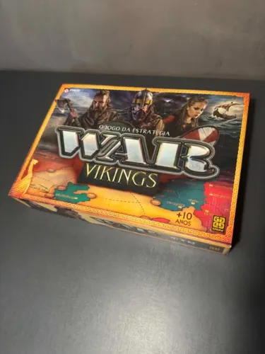 Jogo De Tabuleiro War Vikings 2 a 4 Jogadores