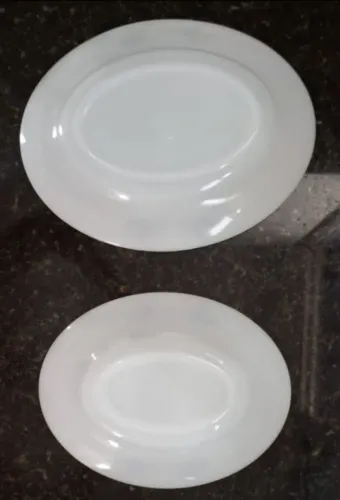 Duas travesas ovais Duralex Triguinho VINTAGE