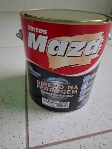 Esmalte sintético direto na ferrugem  preto