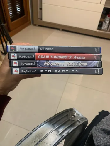 4 Jogos de ps2 lote original PlayStation 2 ps play colecionador
