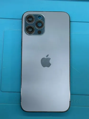 CARCAÇA IPHONE 12 PRO MAX - AZUL