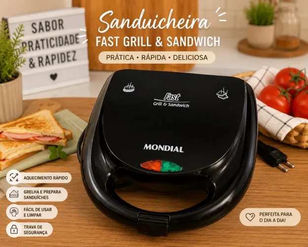 Sanduicheira Mondial