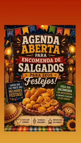 Salgados para festa