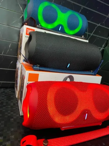Caixa de Som Bluetooth Charge 6 Led RGB varias cores an15