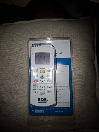 CONTROLE REMOTO UNIVERSAL EOS PARA AR CONDICIONADO
