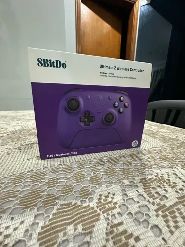 Controle 8BitDo Ultimate 2 (Impecável)