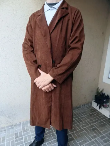 Sobretudo Masculino Cor Marrom