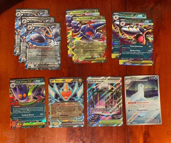 Cartas Pokémon - Várias