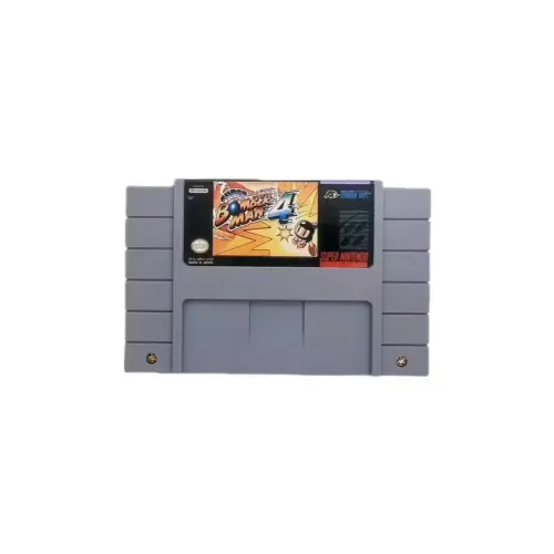 Super Bomberman 4 (SNES) Jogo Novo de Alta Qualidade 