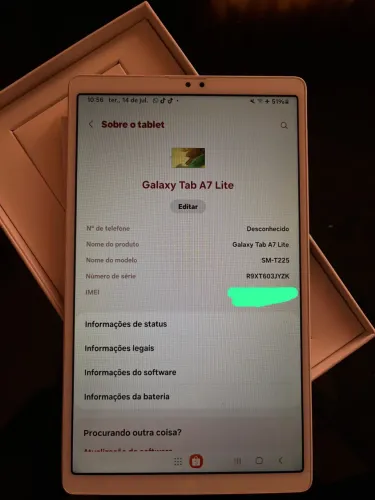 Tablet A7 Lite - Prata 64GB