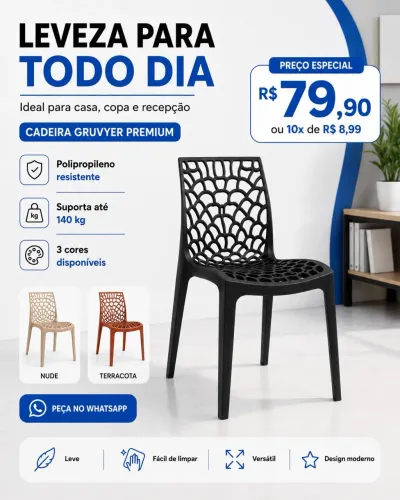 Cadeira Gruvyer Premium