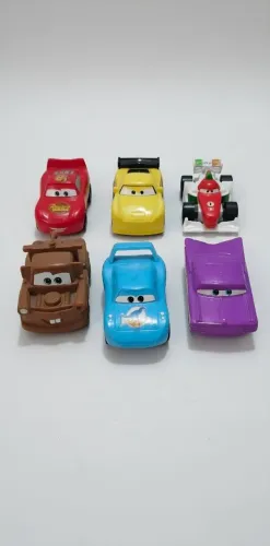 Lote com 6 Miniaturas Disney Pixar - Carros | Mattel