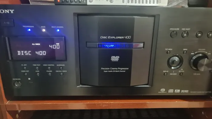 DVD PLAYER SONY 400 discos DVP-CX777ES 400DISCOS 