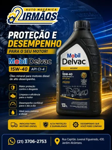 OLEO MOTOR DELVAC 15W40