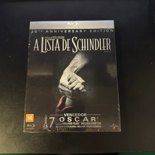 Blu-ray A Lista de Schindler - Edição Especial 20º Aniversário | Lacrado