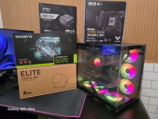 PC Gamer Novo com peças de qualidade
