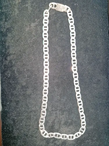 Corrente de prata, 54 gramas 