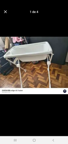 Banheira com suporte