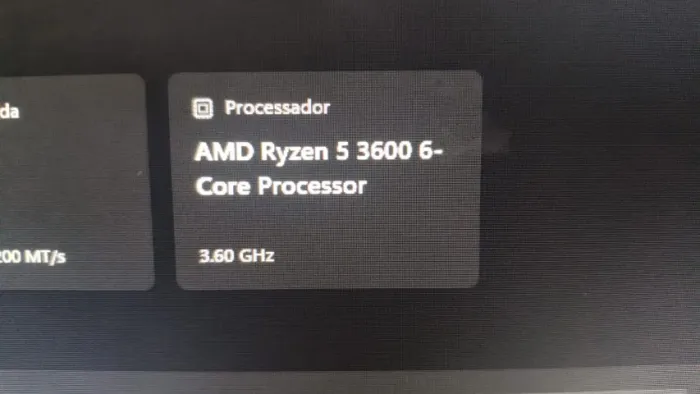 PROCESSADOR RYZEN 5 3.600 BOM PARA GAMES E TRABALHOS. ÓTIMO CUSTO BENEFICIO.