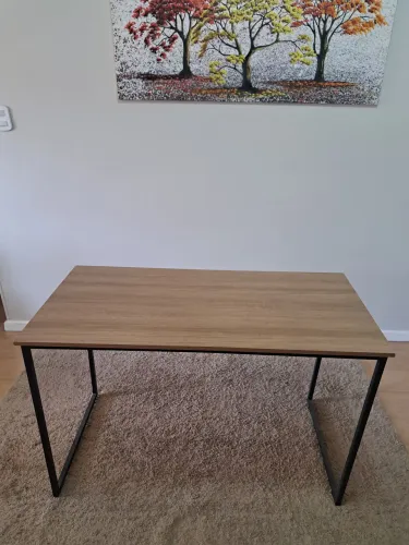 Mesa Escrivaninha Estilo Industrial (Perfeito Estado) - Home Office / Estudos
