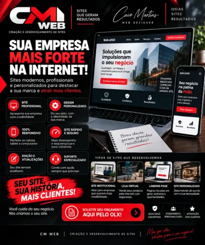 Criação de Sites Profissionais | Site para Empresas e Negócios