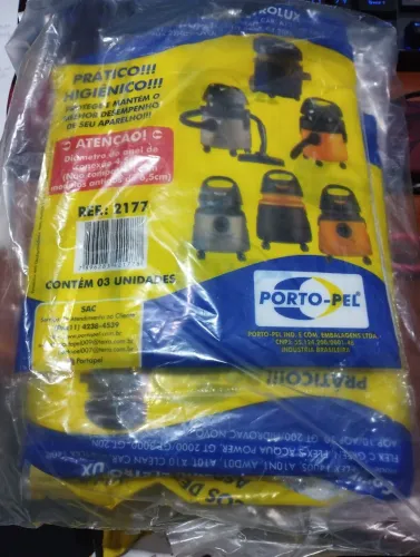 Saco para aspirador Eletrolux 5 unidades 