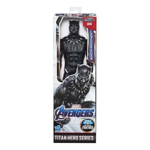 Boneco Pantera Negra Titan Hero Series Vingadores E5875/e3309 Hasbro 30 cm Lacrado 