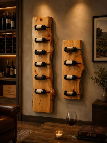Adega de vinho rústica 