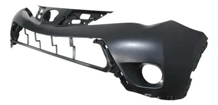 Parachoque Dianteiro Toyota Rav4 2013 14 2015 Superior Preto Liso Para Pintura