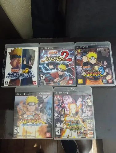 Naruto ps3 set completo
