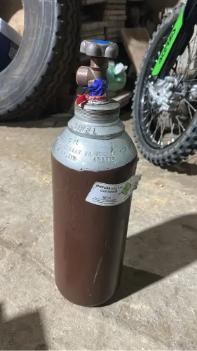 Garrafa de mistura para solda mig