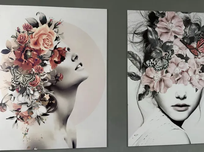 2 Quadros 80x60