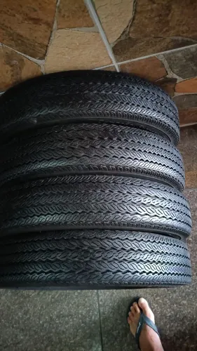PNEUS FIRESTONE ARO 15 ORIGINAL DO FUSCA 