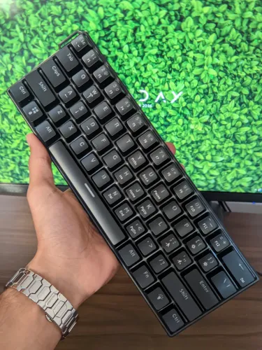 Teclado Mecânico Ajazz x Nacodex nk61 60% Switch red