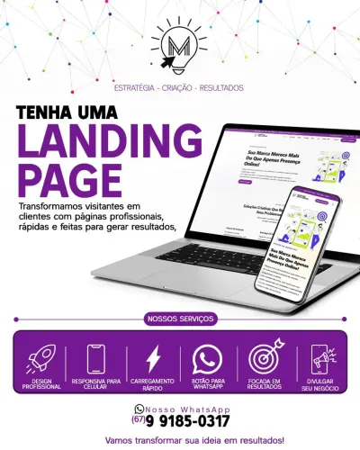 Landing Page Profissional!