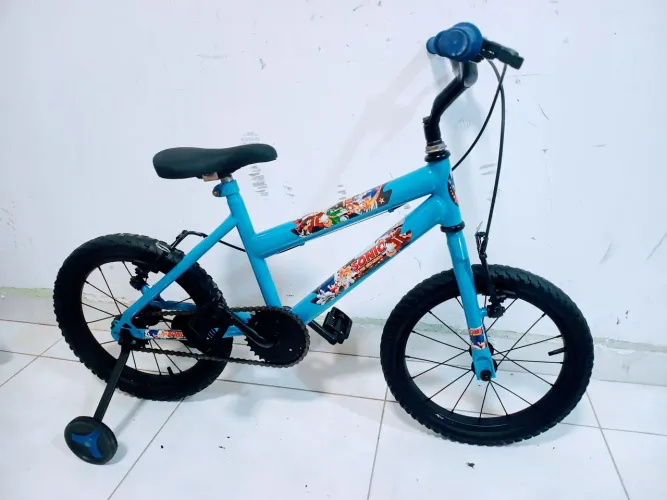 BICICLETA ARO 16 INFANTIL ( 3 A 7 ) ANOS