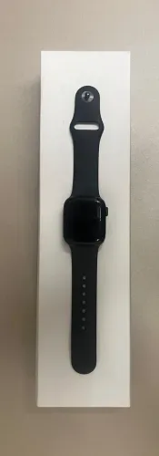 Apple Watch Series 8 Gps 41mm Caixa Meia-noite Com Pulseira Esportiva Midnight