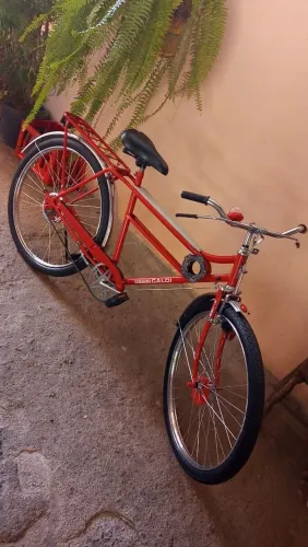 Bicicleta Caloi barra forte 1986