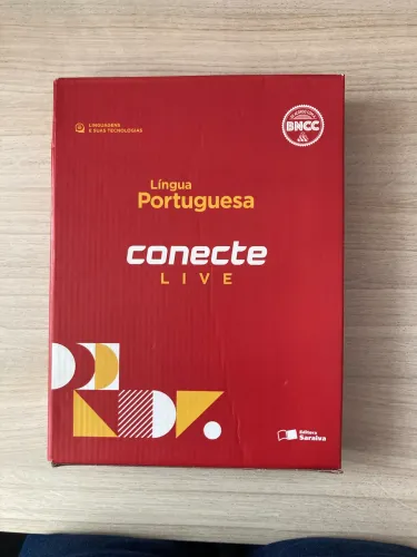 Box de livros de português Conecte live para o ensino médio, editora Saraiva