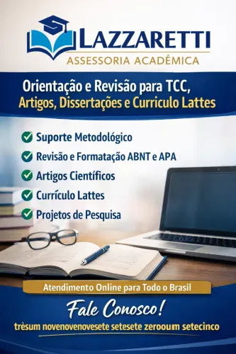 Ajuda Acadêmica Especializada | TCC | Artigos | Currículo Lattes