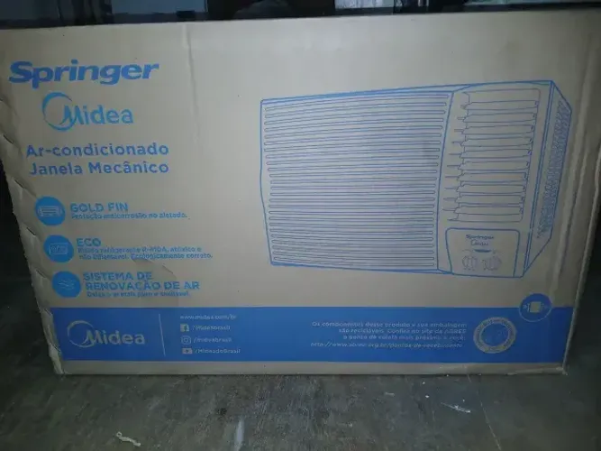 ar condicionado 12000 springer 110v zero sem uso
