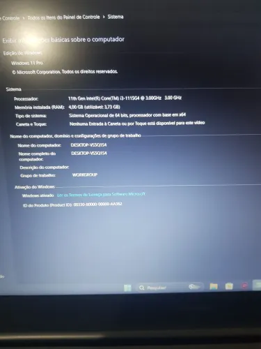 Core i3 4gb de ram 1tera