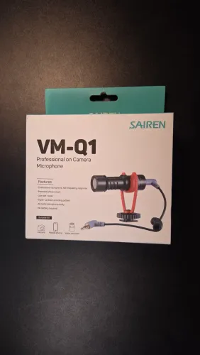 Microfone Shotgun direcional - SIREN VM Q1