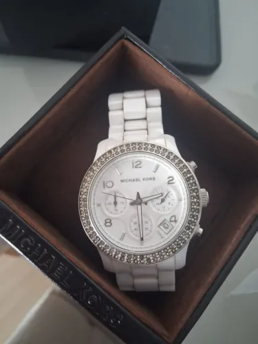 Relógio Michael Kors branco