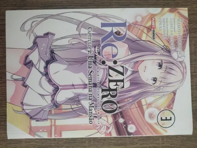 Manga Re:Zero Uma Semana na Mansão Vol.03