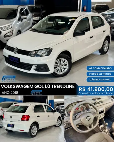 Volkswagen Gol Geração VII Trendline 1.0 12V Total Flex Mec. 4P 2018