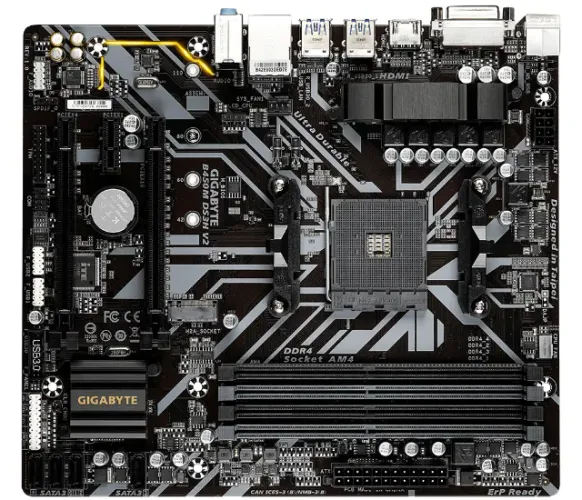 Kit Gigabyte B450M DS3H V2 + Ryzen 5 4500