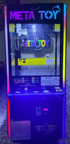 Máquina De Pelúcia META TOY Zero (Na Caixa) - C/ Pix, DanPay, Noteiro e LED