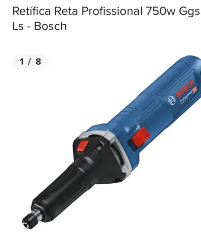 Retífica Reta Profissional 750w Ggs 30 Ls - Bosch